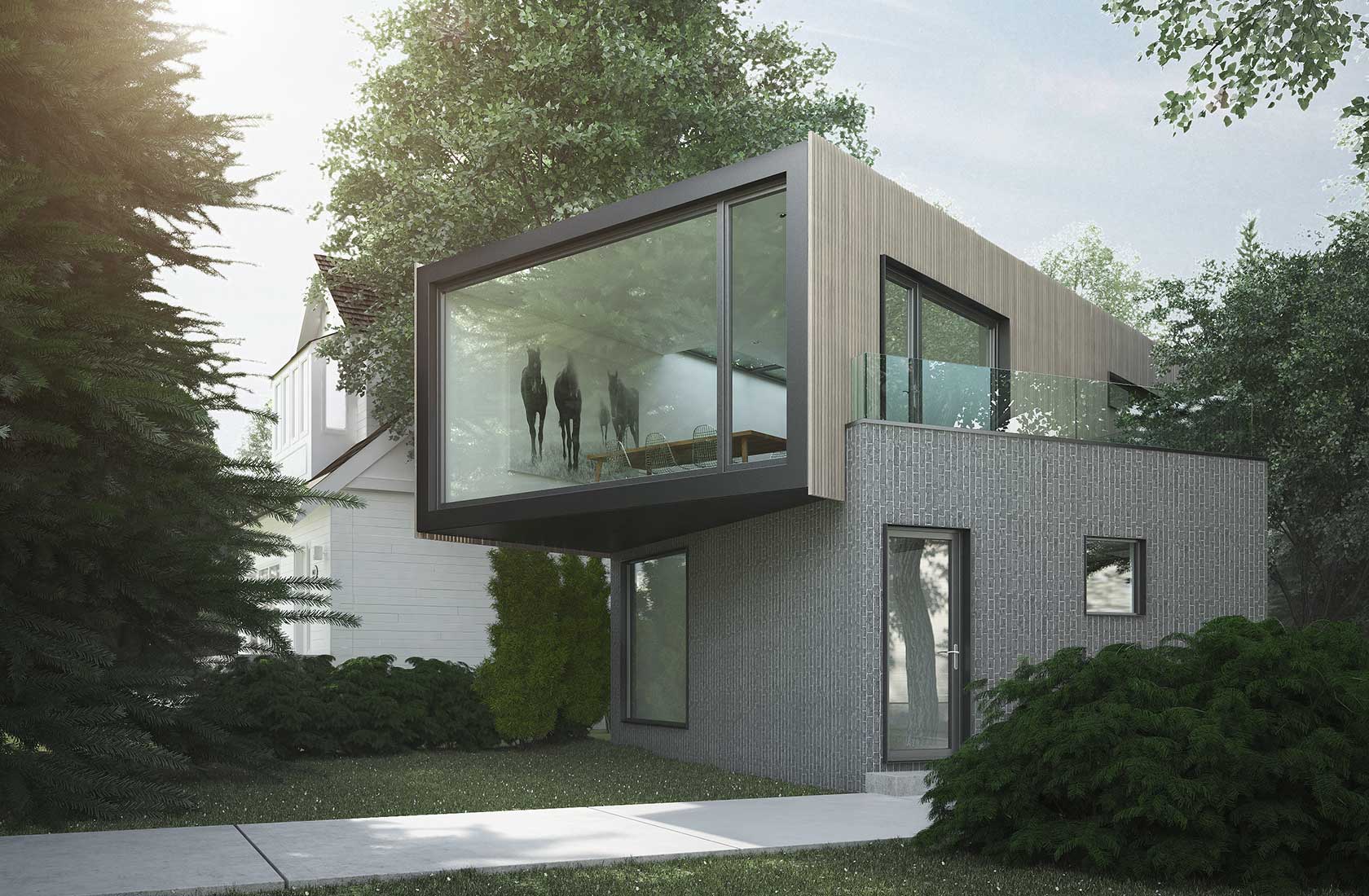 The Sliver House — Anonymous Architecture Calgary