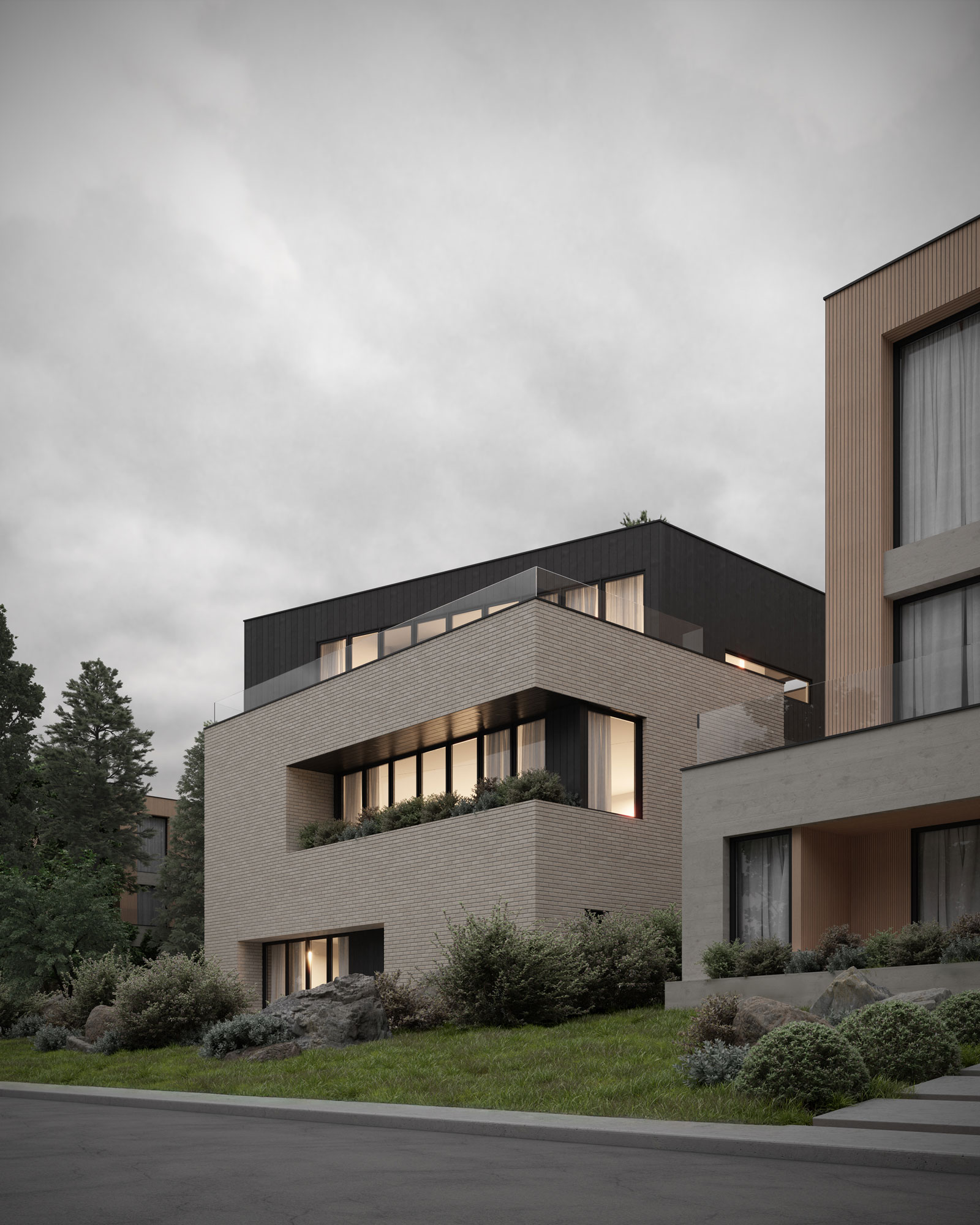 The Corner House | Custom Home | Infill | Anonymous Architecture Calgary | Image 2