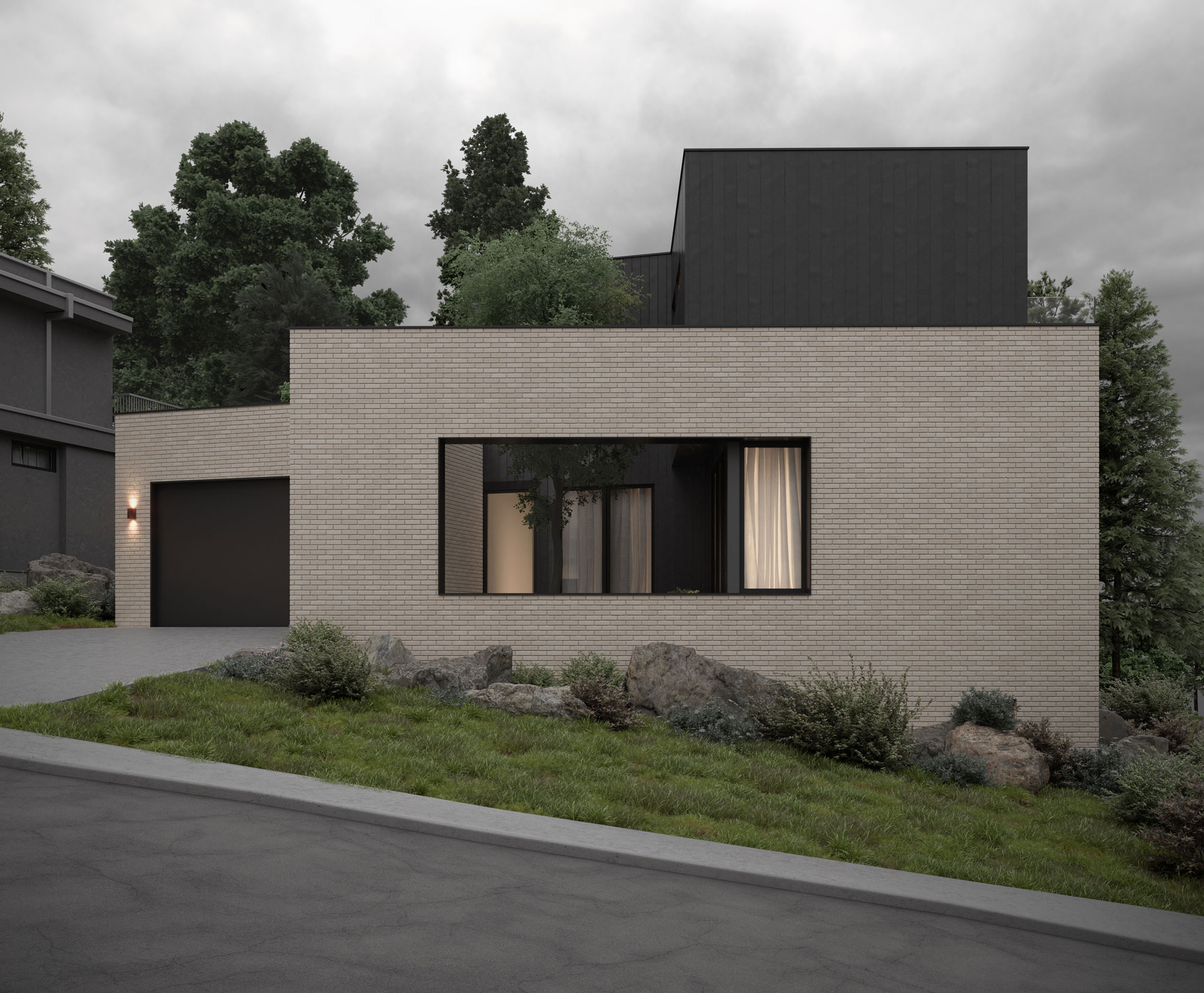 The Corner House | Custom Home | Infill | Anonymous Architecture Calgary | Image 3