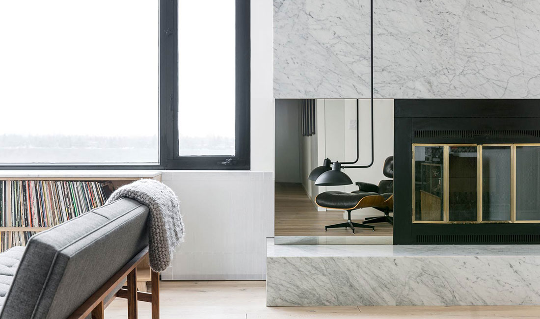 Eau Claire Estates — major renovation of 1970s SOM condo tower in Calgary by Anonymous Architecture