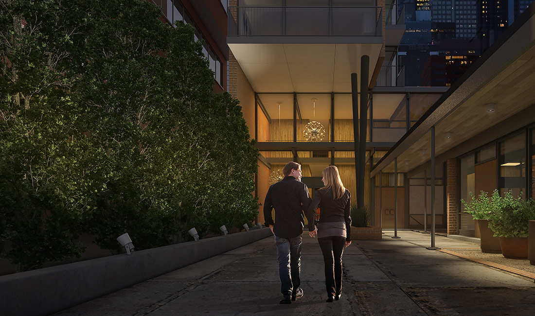 Lacy Court densification study — Anonymous Architecture Calgary